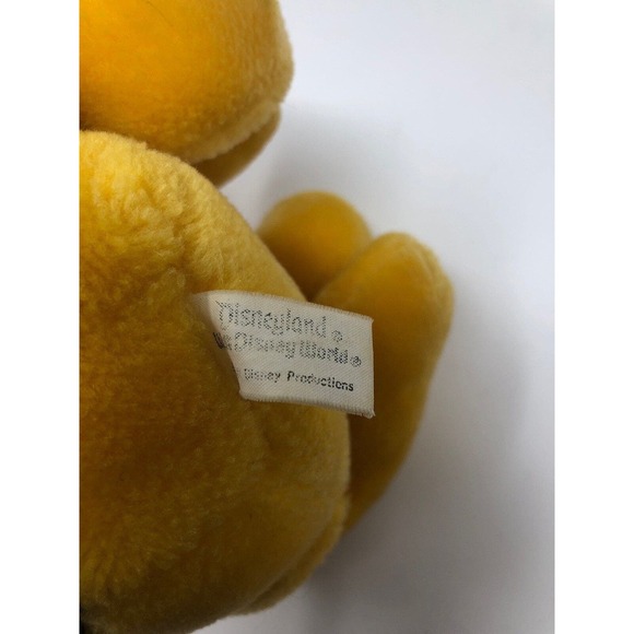 Vintage Pluto Plush Disneyland Walt Disney World Sitting Dog 10" Stuffed Animal - Picture 11 of 11